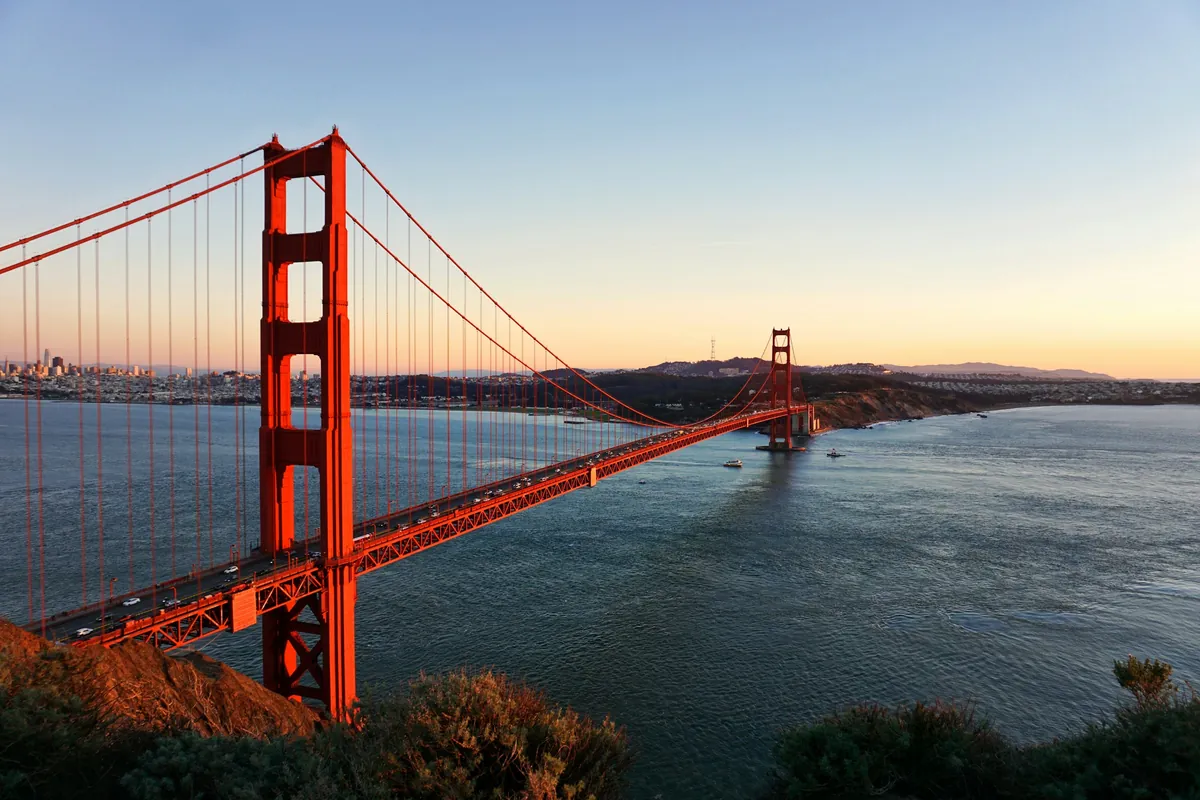 Golden Gate Bridge in San Francisco